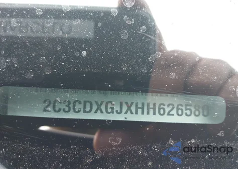 2017 Dodge Charger Daytona 392 Rwd from USA, damaged, VIN 2C3CDXGJXHH626580